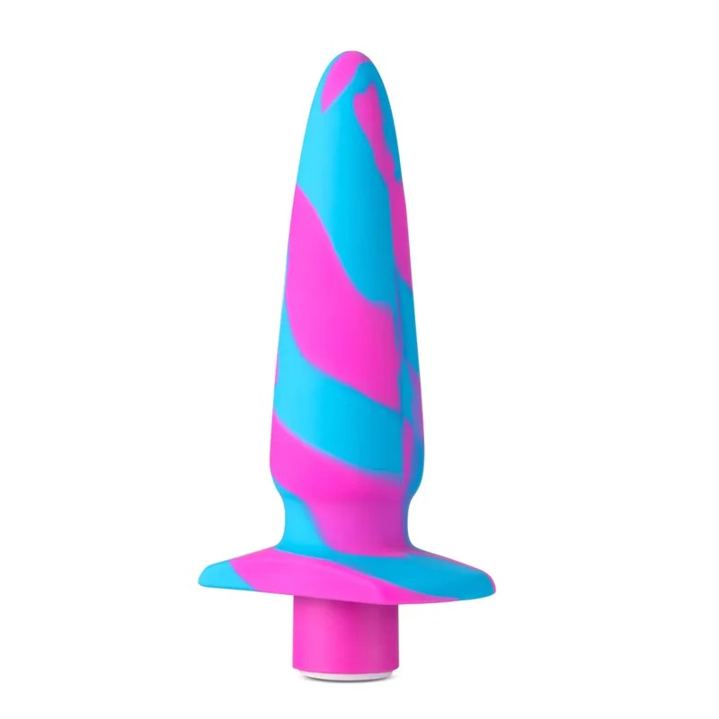 BlushAvantVibrotizeFuchsiaArtisan5InchPowerfulVibratingButtPlug