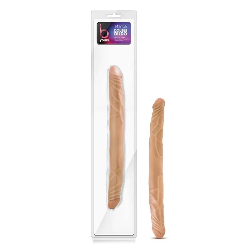 BlushBYoursLatin14InchLongThinDoubleDildo