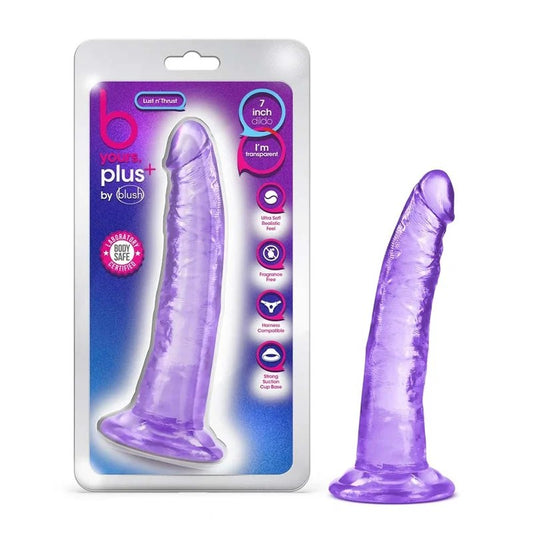 BlushBYoursPlusRealisticG-SpotPurple7.5-InchLongDildo