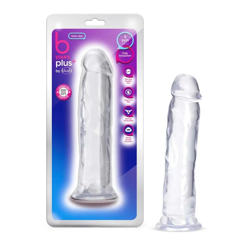 BlushBYoursPlusThrillNDrillRealistic9InchDildo