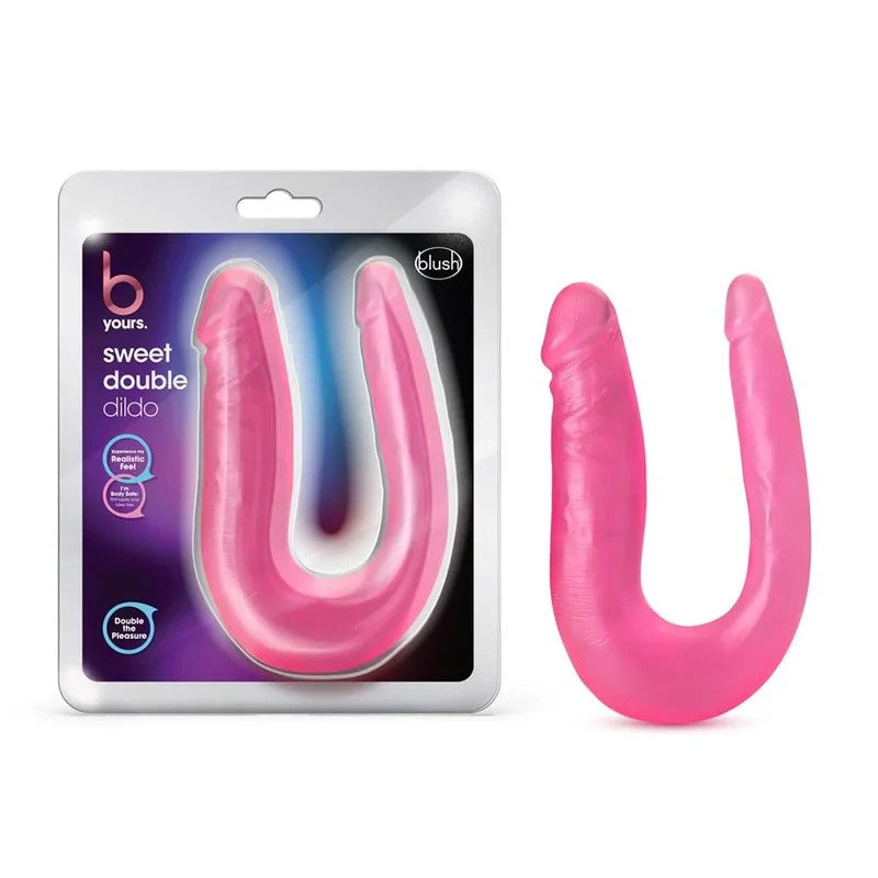 BlushBYoursSweetU-ShapedDoubleSidedDildo12.5Inch