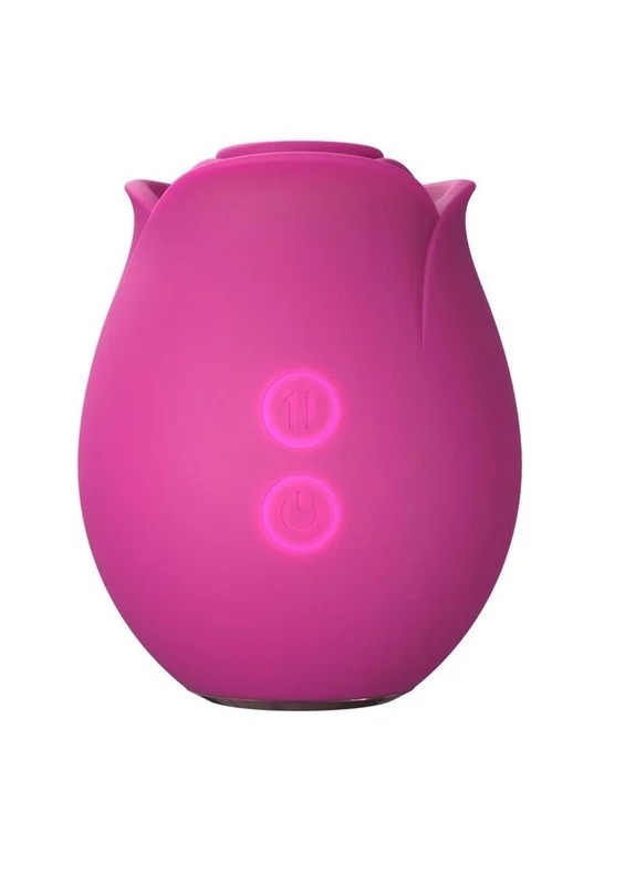 BlushCollectionTheOriginalBlushRoseRechargeableSiliconeAirPulseClitoralVibrator