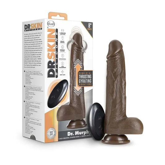 BlushDr.MurphyRealisticThrusting&VibratingDildowithRemote