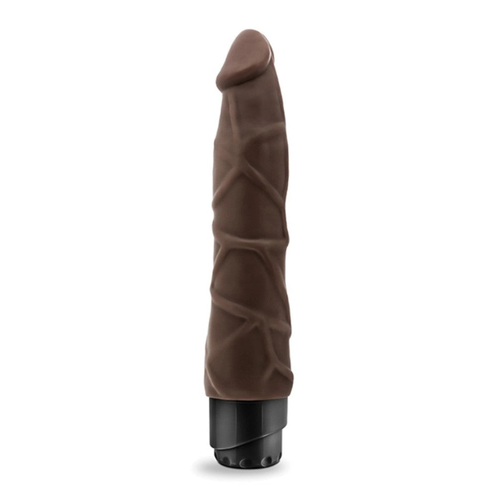 BlushDr.SkinCockVibe9inVibratingDildoRealisticWithVeinsMultispeedVibrations