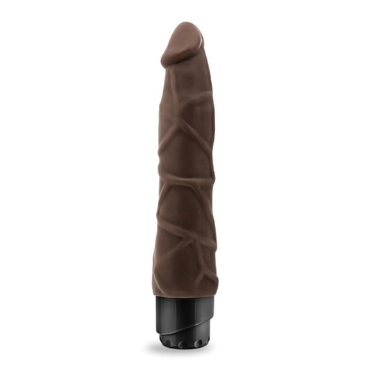 BlushDr.SkinCockVibe9inVibratingDildoRealisticWithVeinsMultispeedVibrations