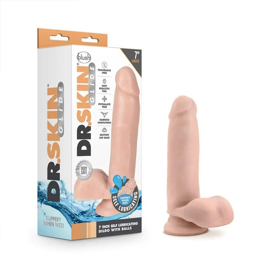 BlushDr.SkinGlideRealistic7InchLongDildo