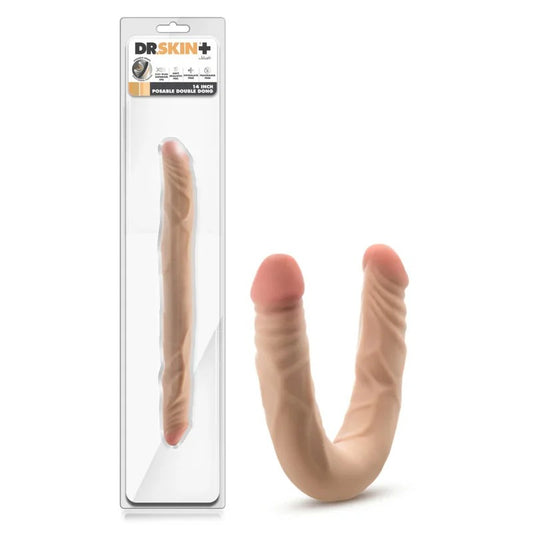 BlushDr.SkinPlus14″Double-EndedDildo