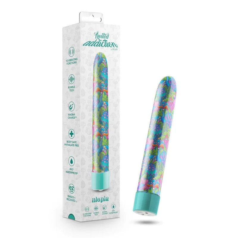 BlushLimitedAddictionUtopia7InchSlimlineG-SpotVibrator