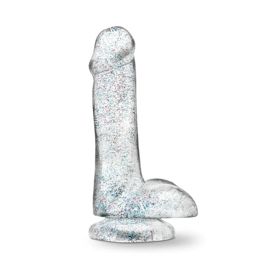 BlushNaturallyYours–6″GlitterCockDildo