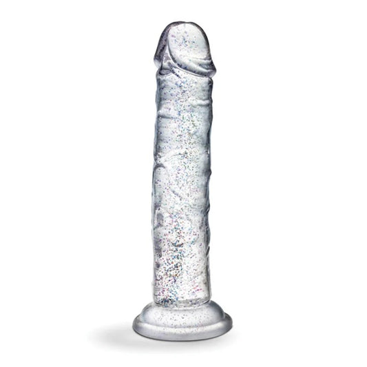 BlushNaturallyYoursGlamor7inchesDildoWithStrongSuctionCupBase