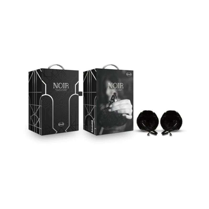 BlushNoirPomAdjustableNippleClamps