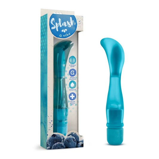 BlushNovelties–15.2cm(6”)G-SpotVibrator(Blueberry)