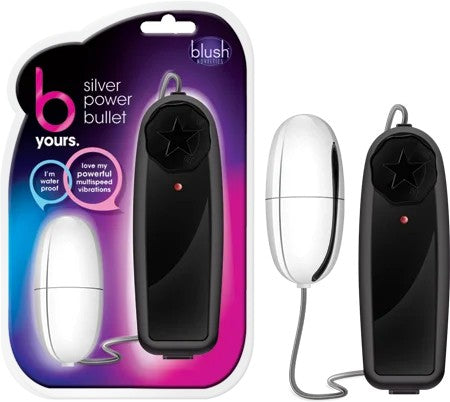 BlushNovelties–BYours–PowerBullet(Chrome)