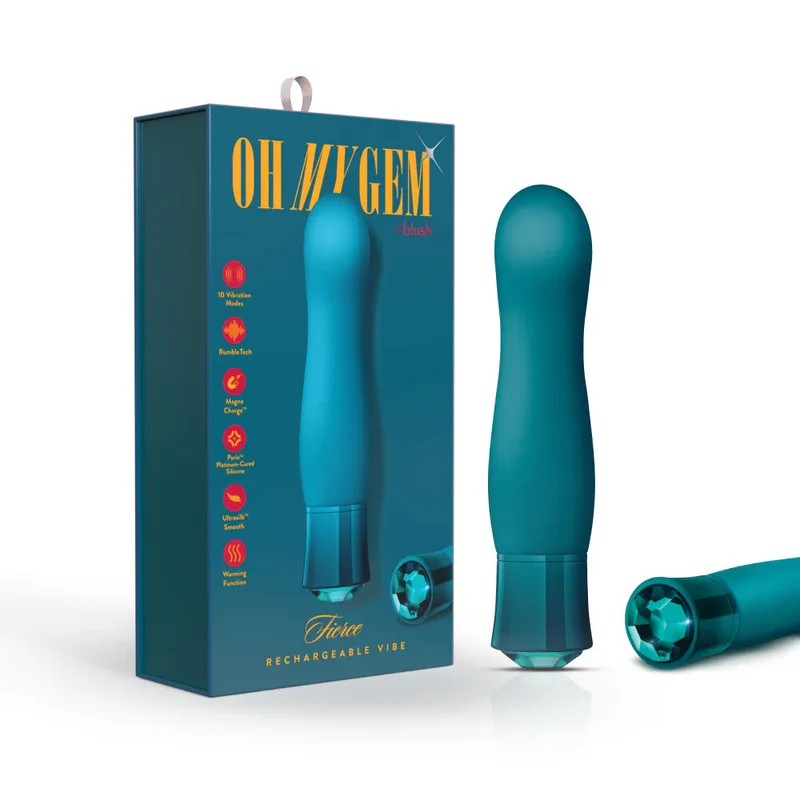 BlushOhMyGemFierceWarmingG-SpotVibrator