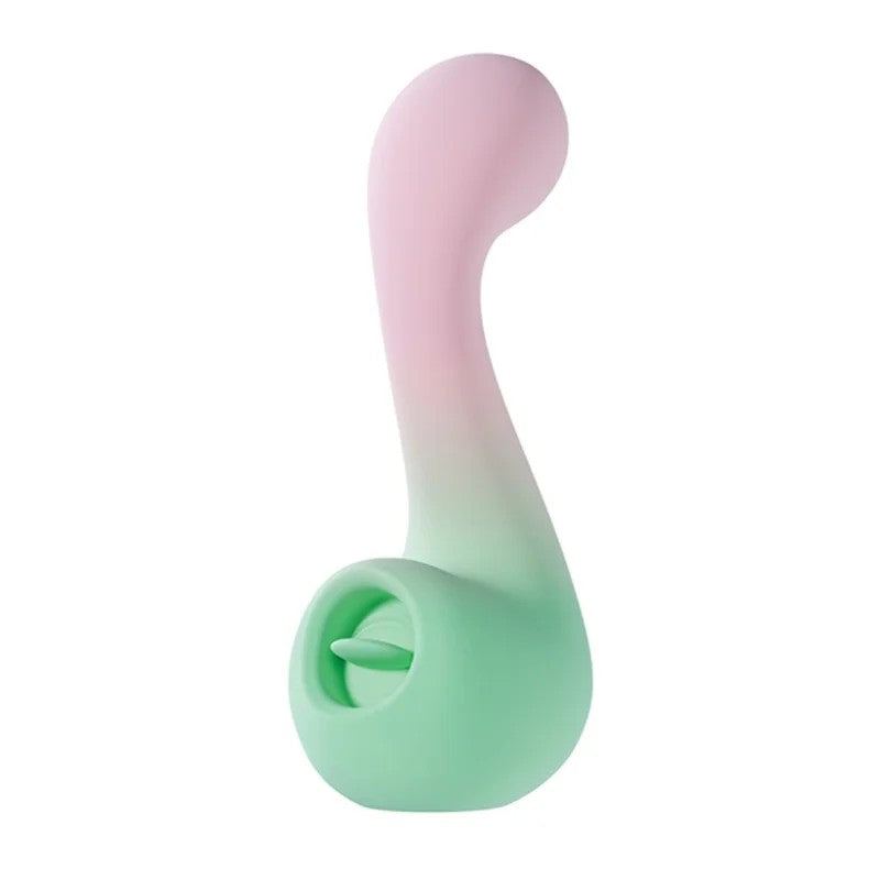 BlushPlayWithMeMelodyDualEndedTongueLickingSiliconeVibrator