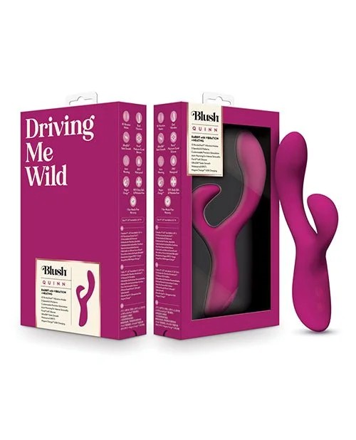 BlushQuinnRabbitVibrator–Burgundy