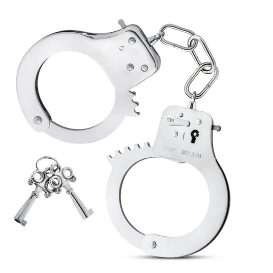 BlushTemptasiaBeginnerCuffsLightweightBondageHandcuffsFullyAdjustableWith2Keys