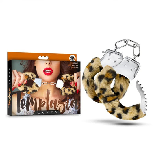 BlushTemptasiaLeopardBondageCuffs