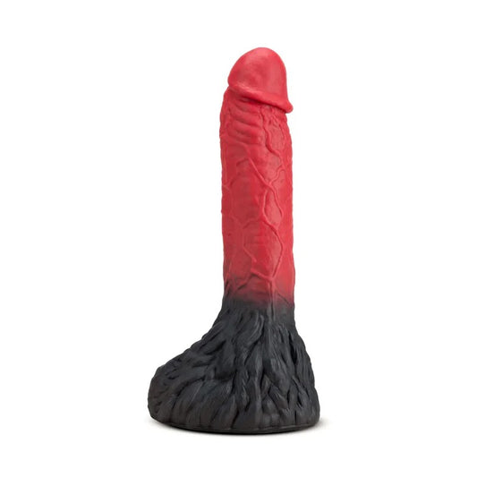 BlushTheRealmLycanRed10.5-InchLongDildoWithLockOnBase