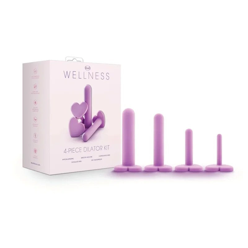 BlushWellnessSiliconeDilatorKitProgressive4-Piece