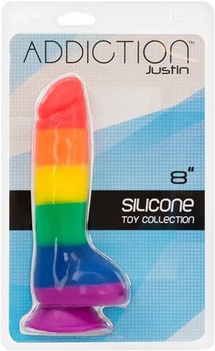 BMS–Addiction“Justin”8InchBallsySiliconeDong(PrideEdition)