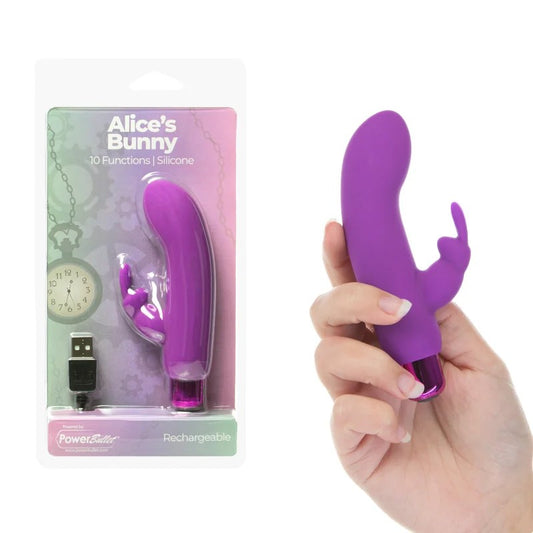 BMS–Alice’sBunnyRabbitSleeveBulletVibrator(Purple)