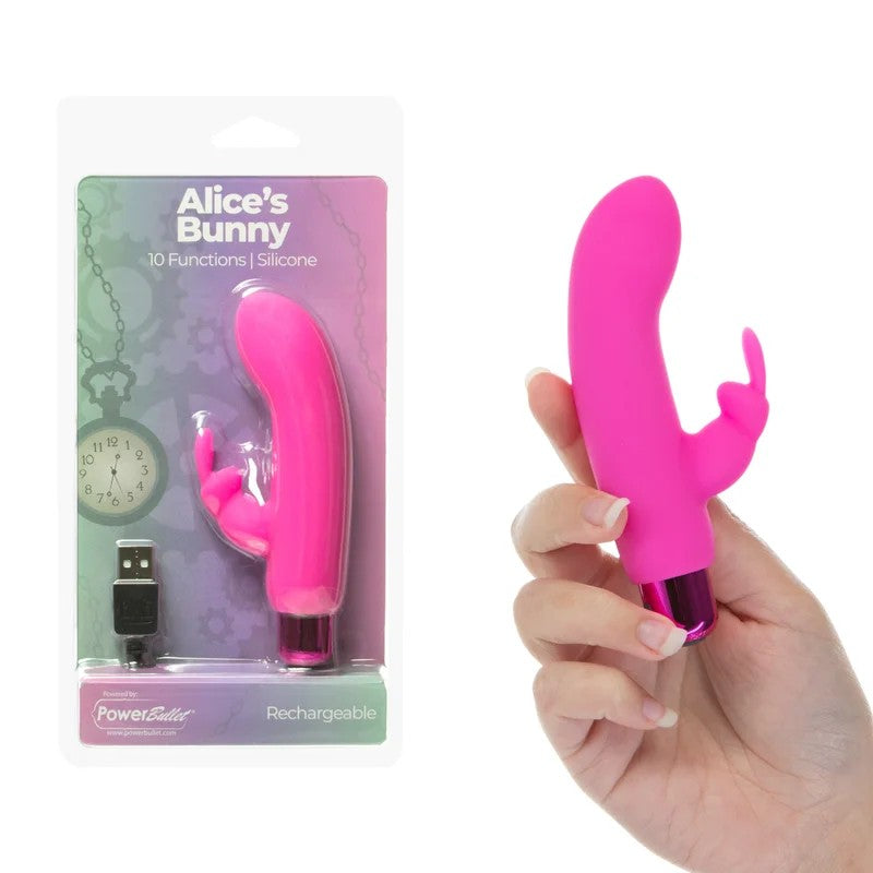 BMS–Alice’sBunnyRabbitSleeveBulletVibrator(Pink)