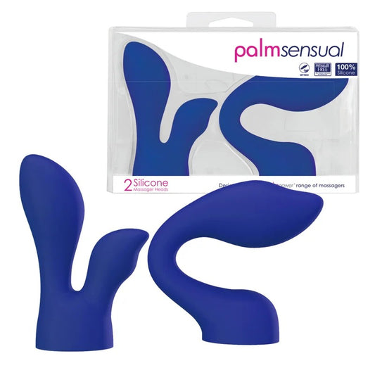 BMS–PalmPowerPalmSensualAccessoryHeads2Pack(Blue)