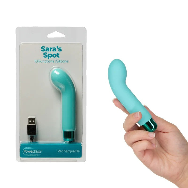 BMS–Sara’sSpotG-SpotSleeveBulletVibrator(TealBlue)