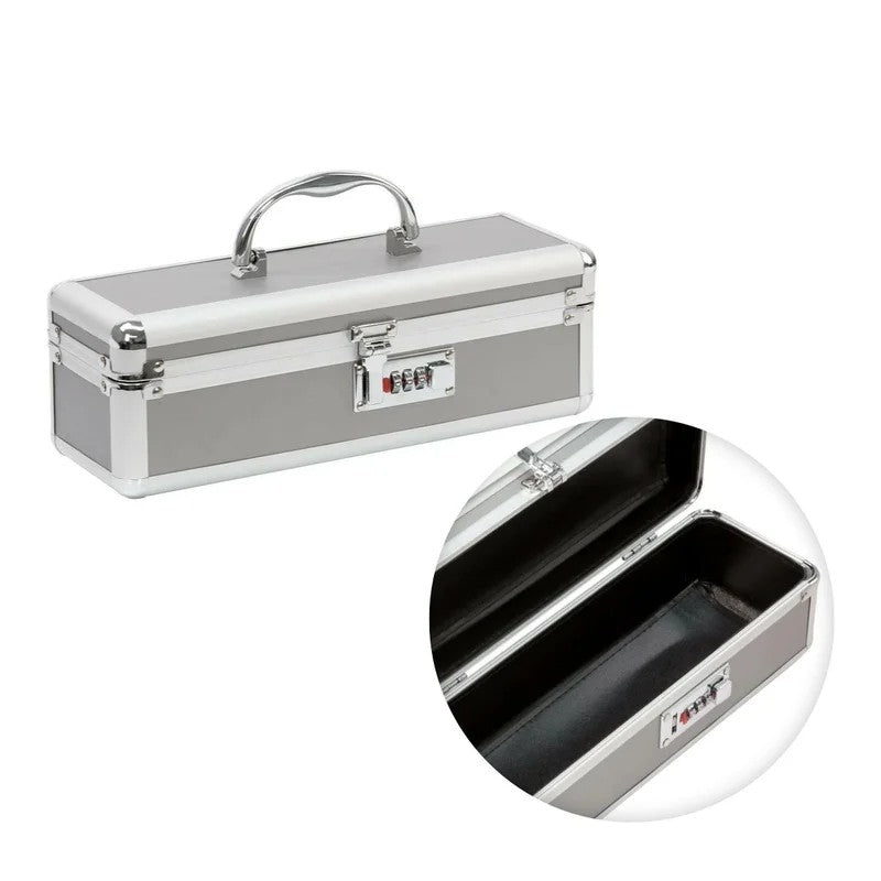 BMS–TheToyChestLockableVIbratorCase–Small(SilverGrey)