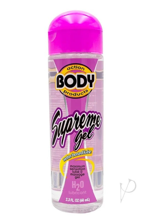 BodyActionSupremeGelWaterBasedLubricant