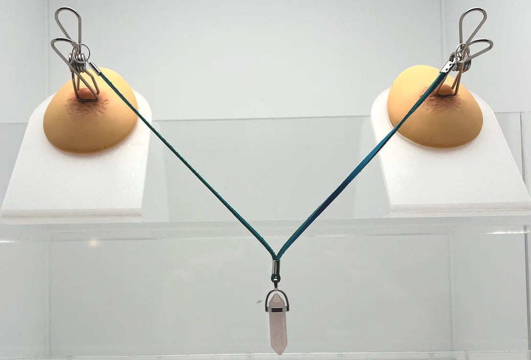 BodyClampswithQuartzCrystalPendant