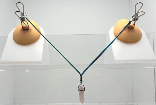 BodyClampswithQuartzCrystalPendant