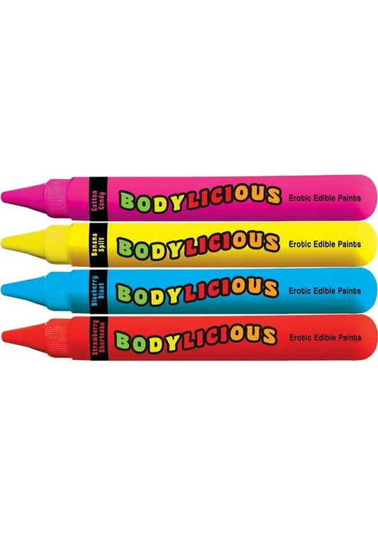 BodyliciousBodyPensEroticEdibleBodyPaintsAssortedFlavorsandColors