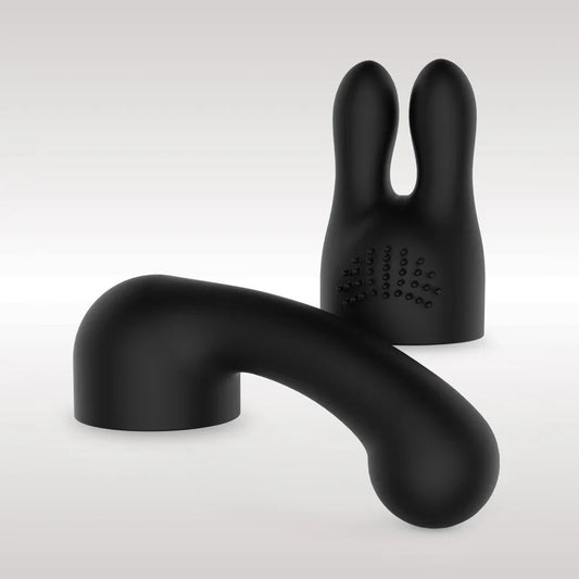 Bodywand–CurveWandG-Spot&ClitoralAttachmentKit(Black)