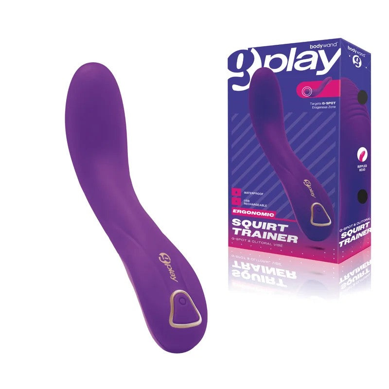 Bodywand–G-PlayErgonomicSquirtTrainerG-SpotVibrator(Purple)