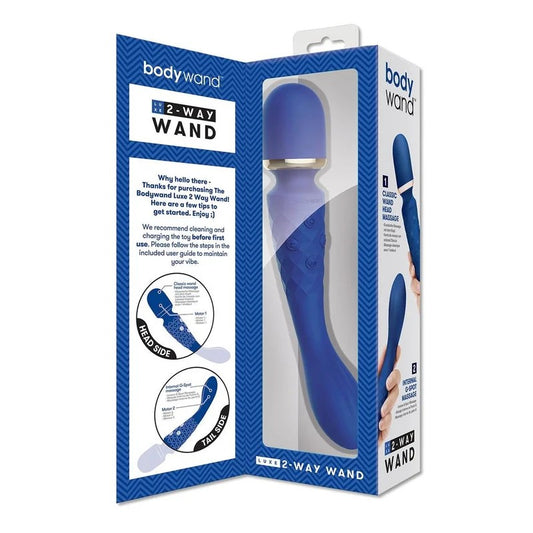 Bodywand–Luxe2-WayWandwithInsertableHandle(Blue)