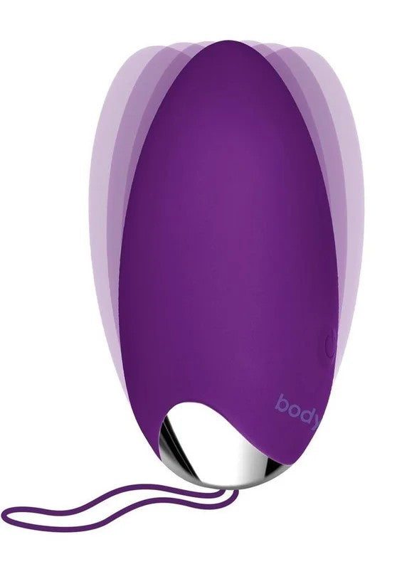 BodywandDateNightRechargeableSiliconeEggVibratorwithRemoteControl