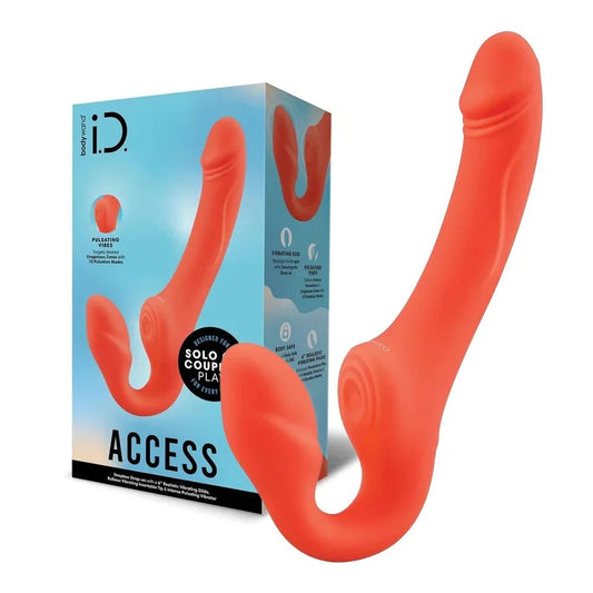 Bodywandi.D.AccessStraplessStrap-OnDildoVibrator