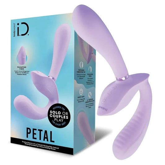 Bodywandi.D.PetalStraplessStrap-onVibratingDildo