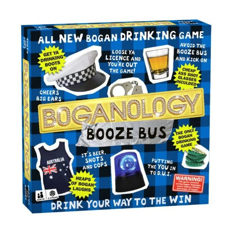 Boganology–BoozeBus|DrinkingBoardGame