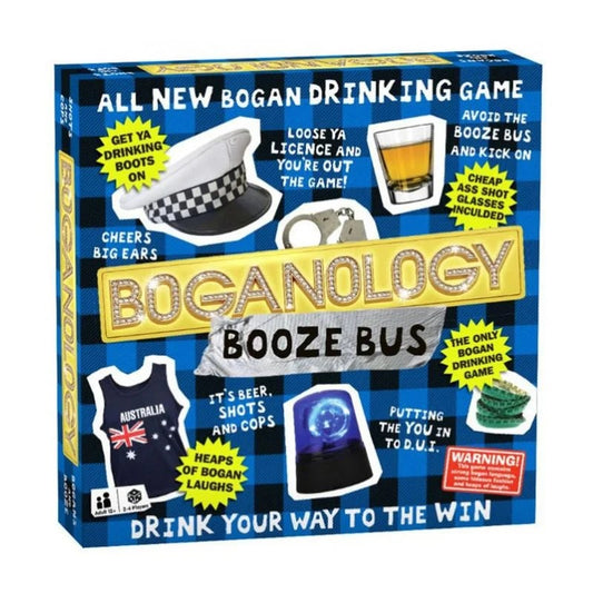Boganology–BoozeBus|DrinkingBoardGame