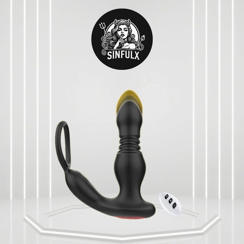 BoldSwayErgonomicRemoteControlProstateMassager
