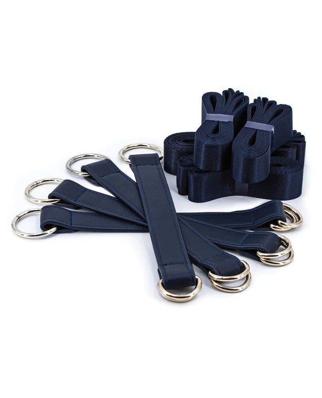 BondageCoutureTieDownStraps–Blue