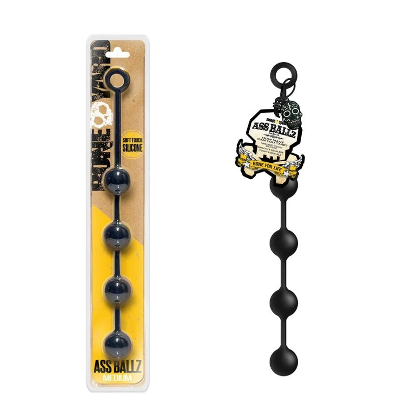 Boneyard–SiliconeMediumAssBalls(Black)