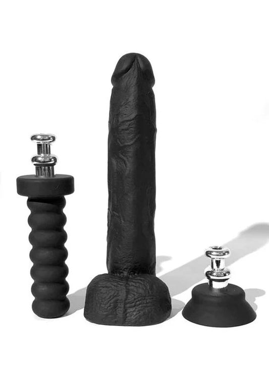 BoneyardSiliconeToolKitDildowithBalls10inwithAttachments