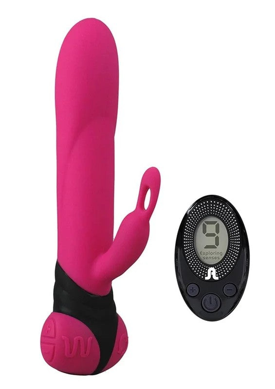 BonnieandClydeRechargeableSiliconeRabbitVibrator