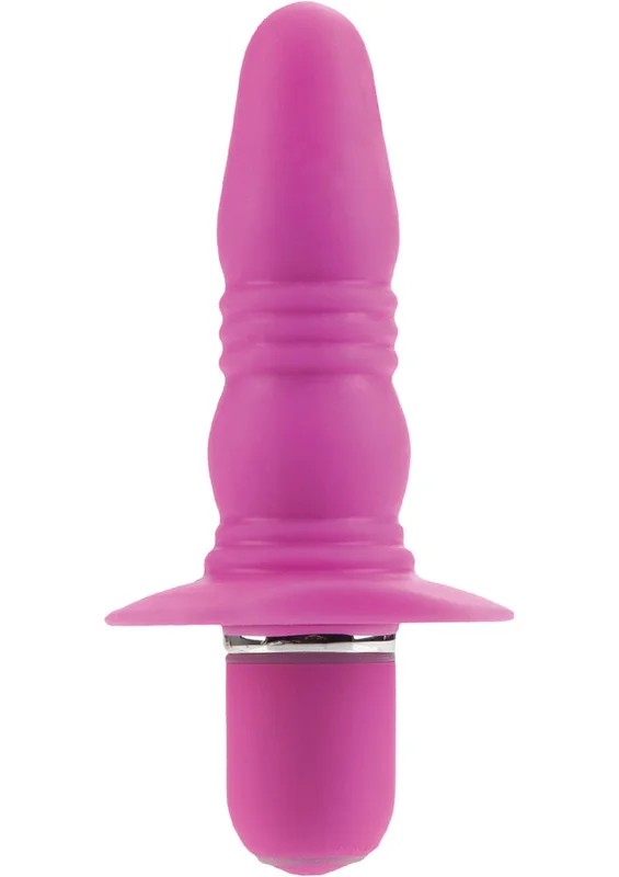 BootyCallBootyBuzzSiliconeVibratingButtPlug