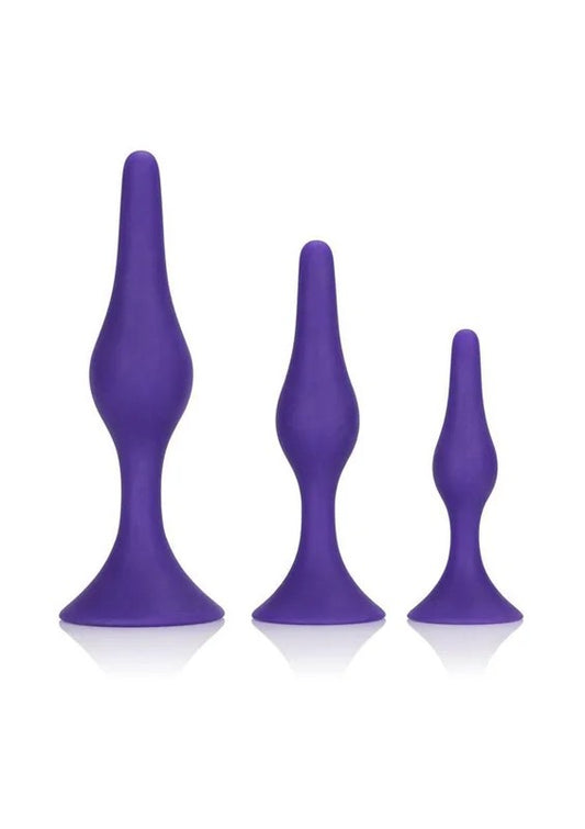 BootyCallBootyTrainerStarterKitSiliconeAnalPlugs3AssortedSizes