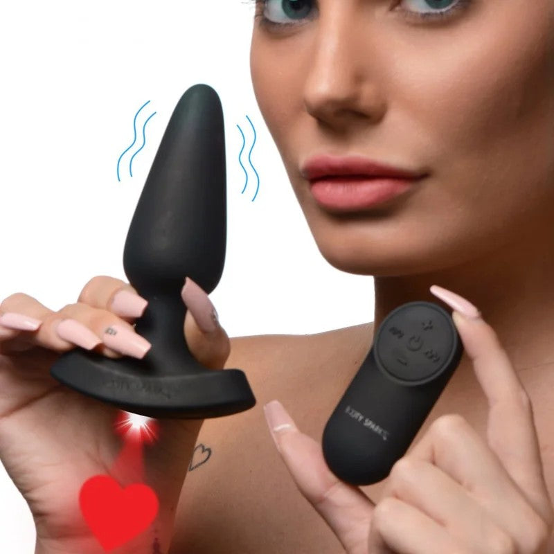BootySparks28XLaserHeartAnalPlugW-RemoteControl